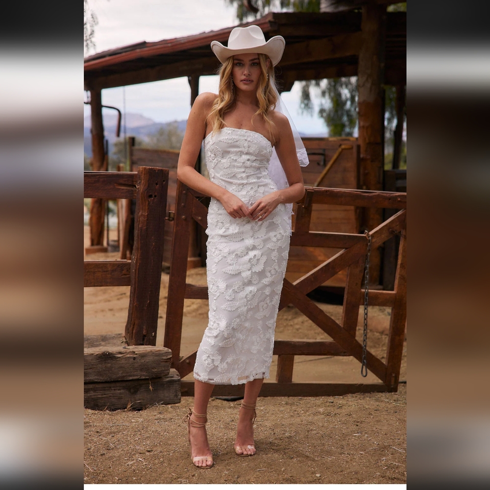 12th tribe white dress, small